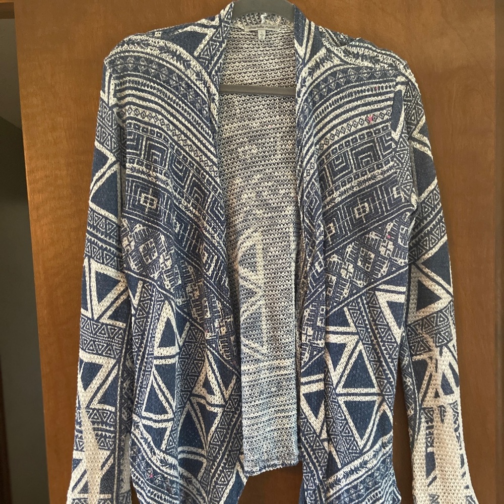 Patterned cardigan